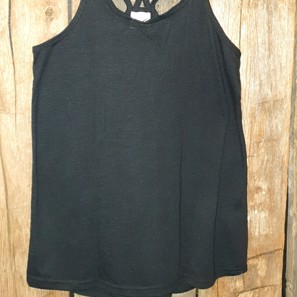 Black Multi Strap Tank Top